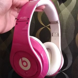 Vintage Beats Studio Pink Headphones